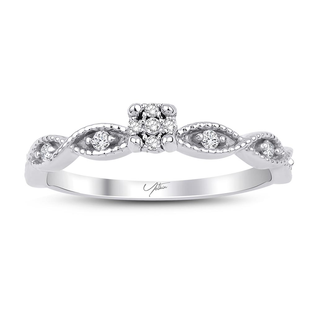 0.12 Karat Pırlanta Fantezi Yüzük 