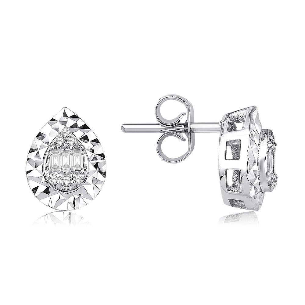 0.32 Karat Baget Pırlanta Set
