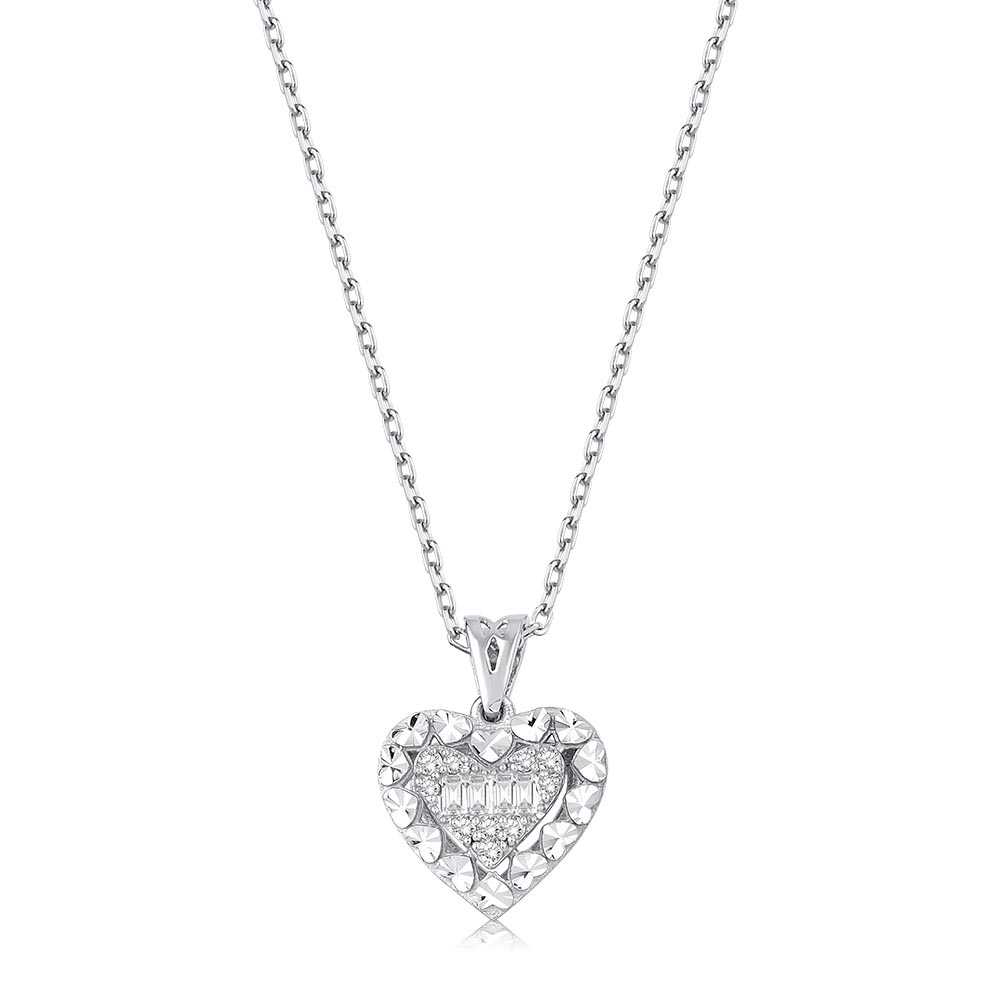 0.44 Karat Baget Pırlanta Set