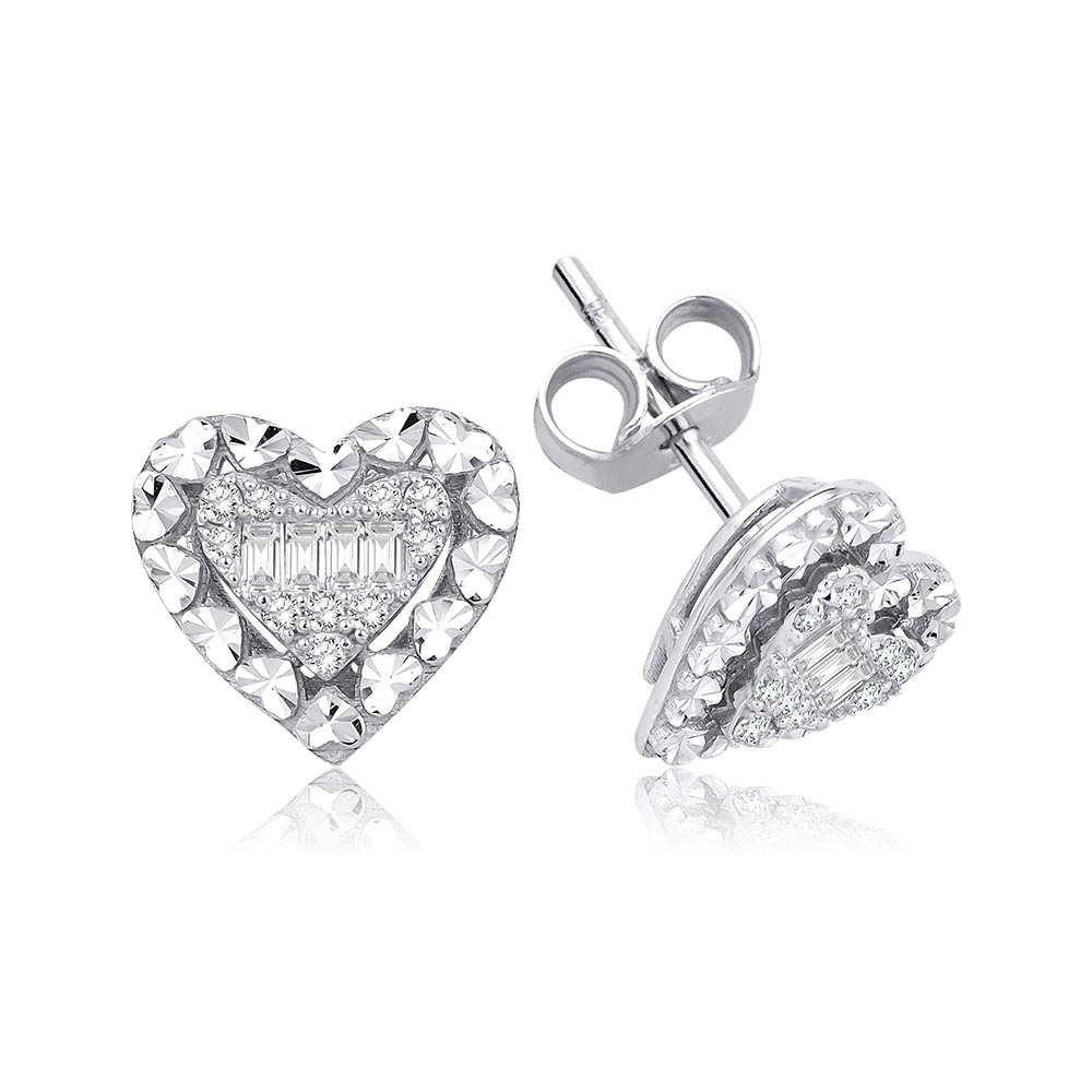 0.44 Karat Baget Pırlanta Set