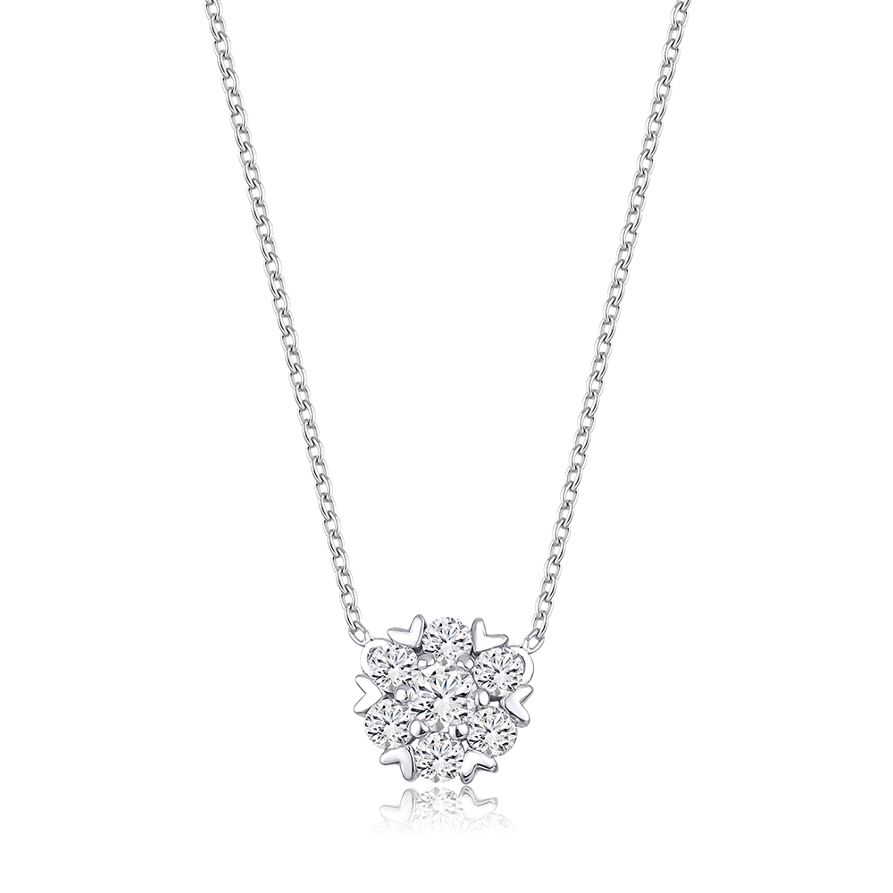 0.60 Karat Pırlanta Fantezi Kolye (14 ayar 2.4Gr 0)