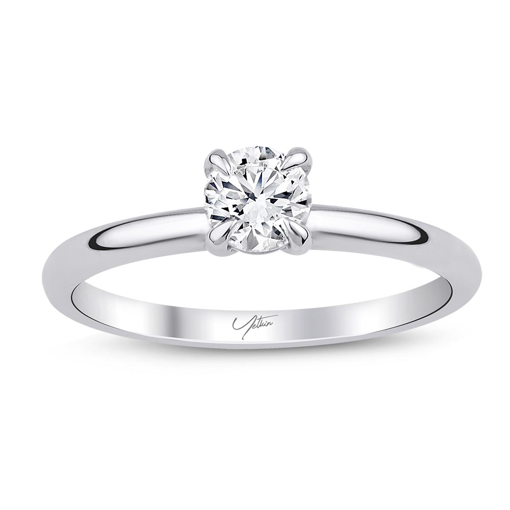 0.70 Karat G SI HRD Sertifikalı Pırlanta Tektaş Yüzük