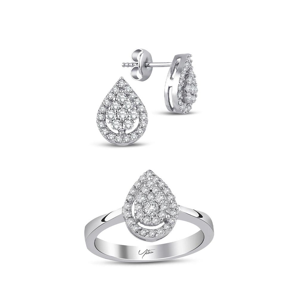 0.80 Karat Pırlanta Fantezi Set