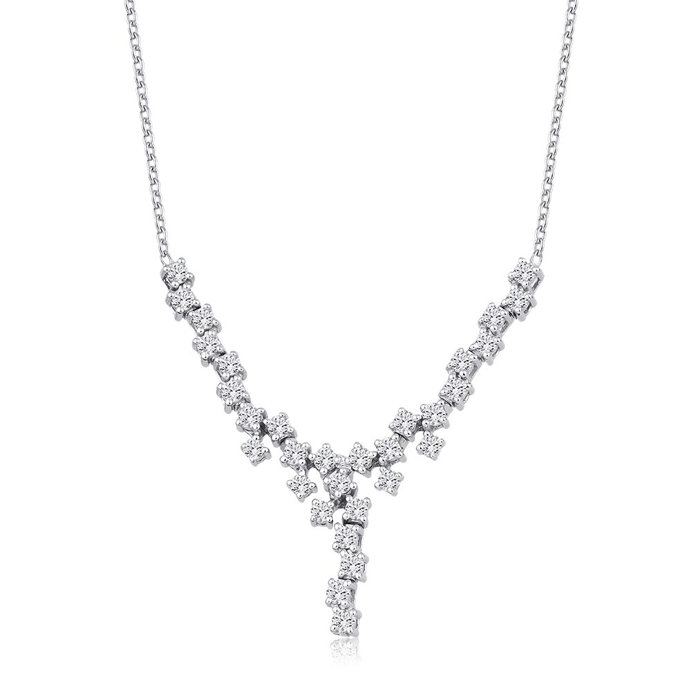 1.00 Karat Pırlanta Fantezi Set (14 ayar 5.4Gr Altın)