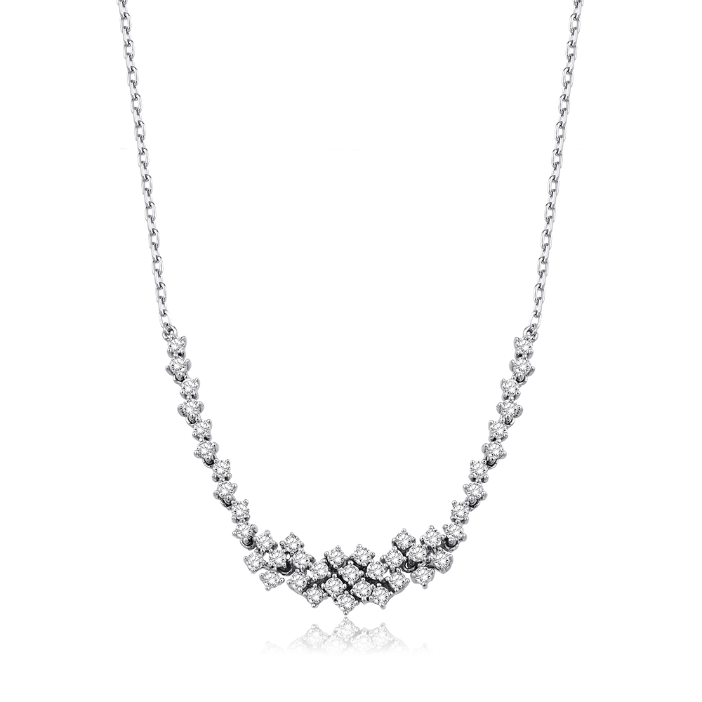 1.20 Karat Pırlanta Fantezi Kolye (14 ayar 5.2Gr 0)