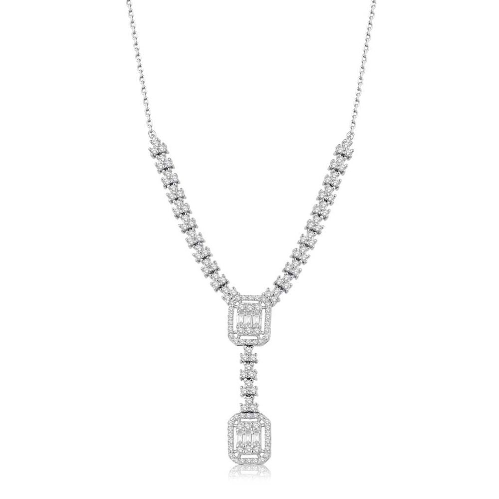 1.35 Karat Baget Pırlanta Set