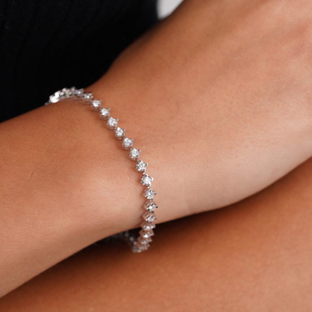 1.65 Karat SuYolu Pırlanta Bileklik