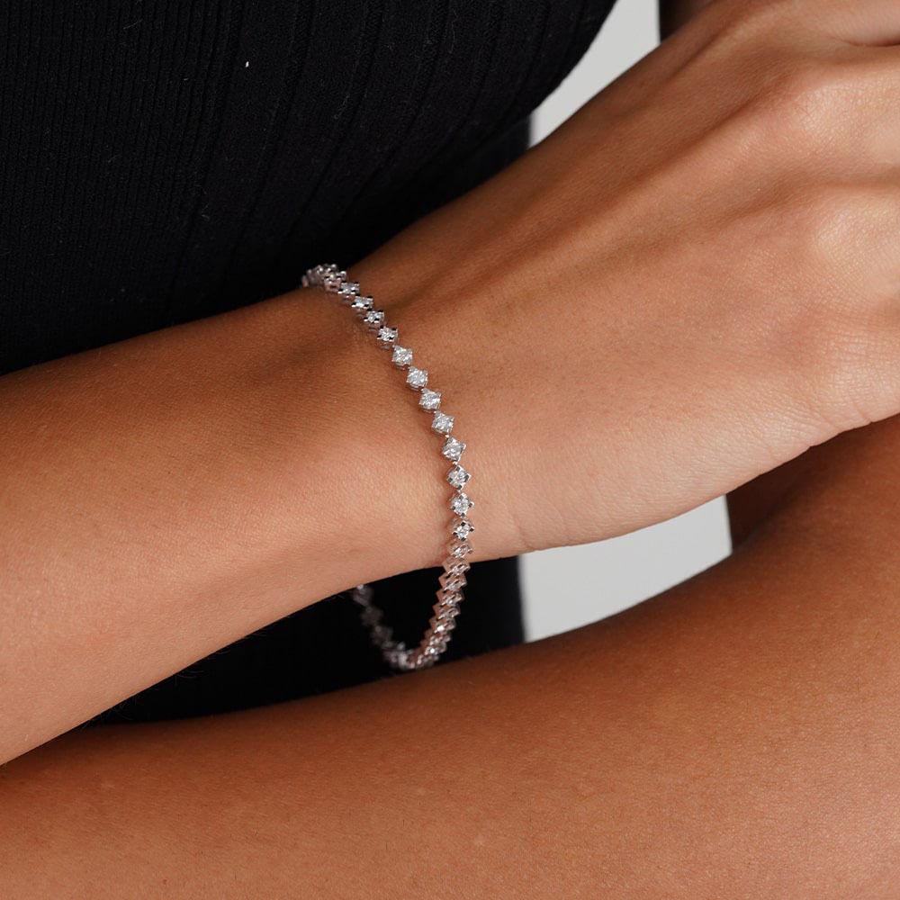 1.70 Karat SuYolu Pırlanta Bileklik