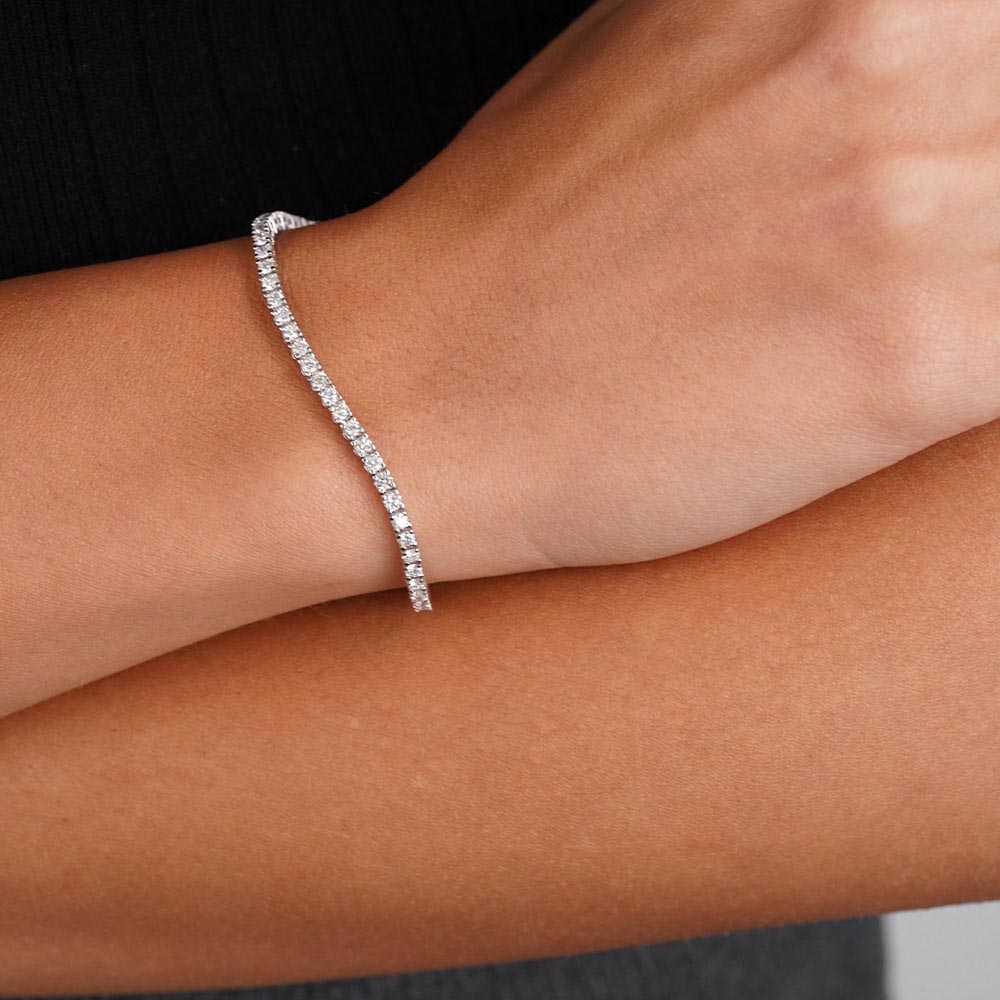 1.70 Karat SuYolu Pırlanta Bileklik