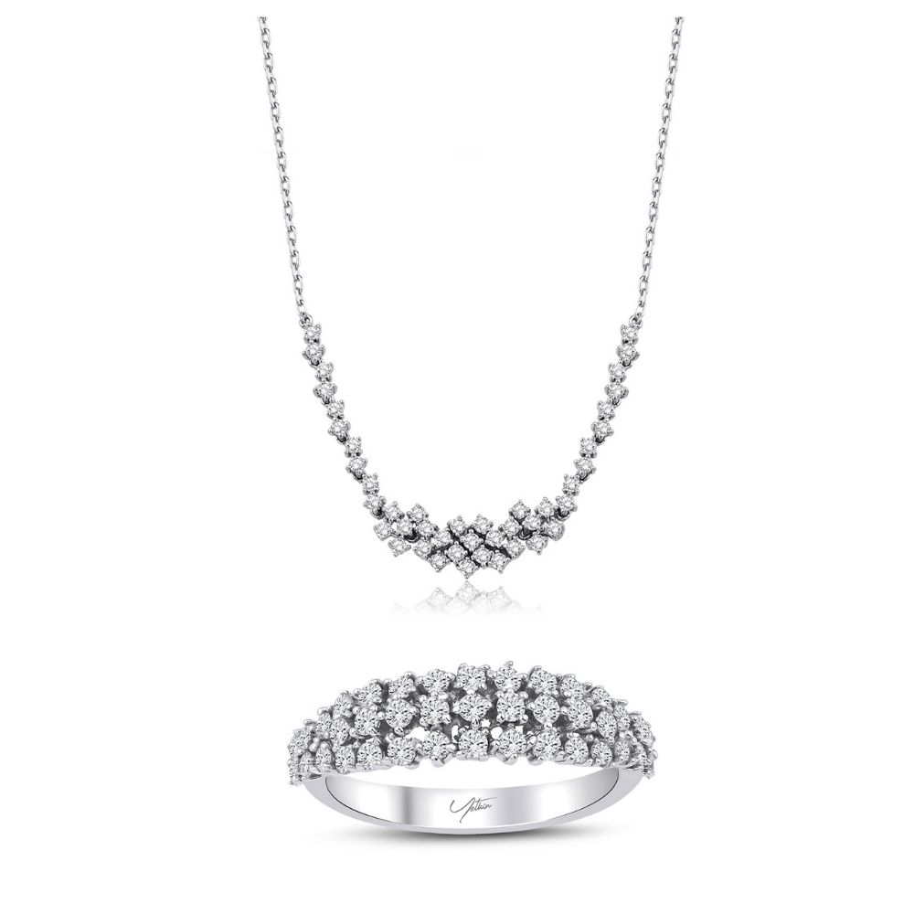 1.95 Karat Pırlanta Fantezi Set
