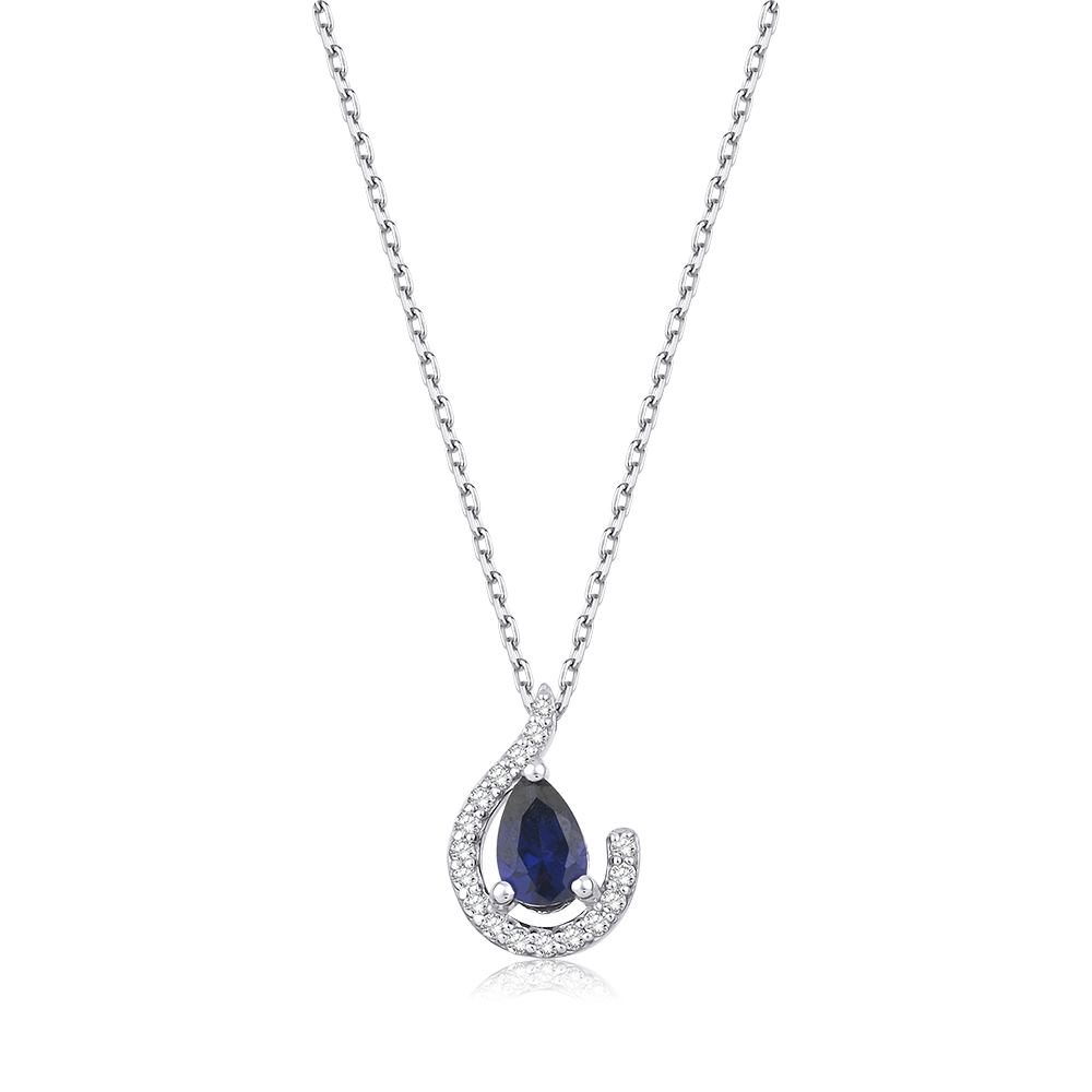 2.5 Karat Safir Pırlanta Set