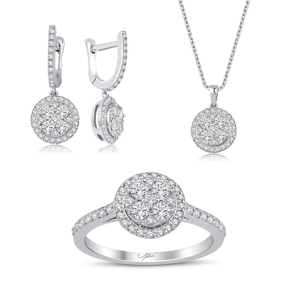 2.59  Karat Pırlanta Coronet Set 