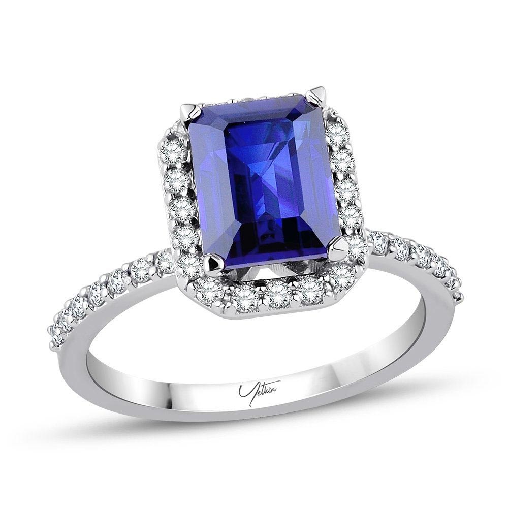 3.90 Karat Safir Pırlanta Yüzük