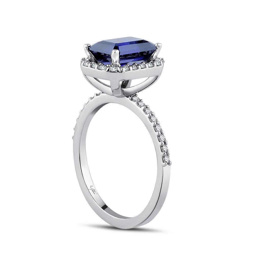 3.90 Karat Safir Pırlanta Yüzük