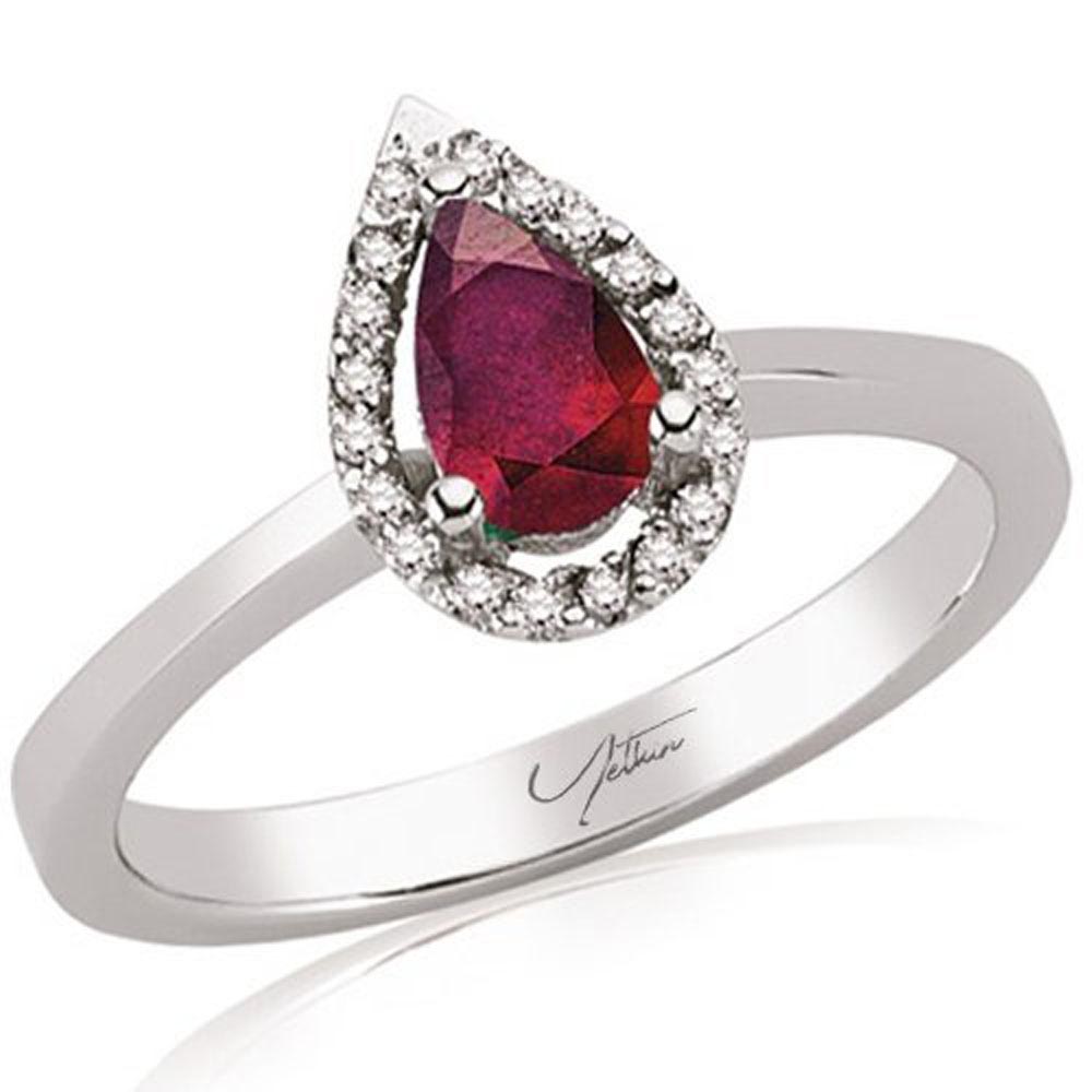 3.70 Karat Yakut Pırlanta Set