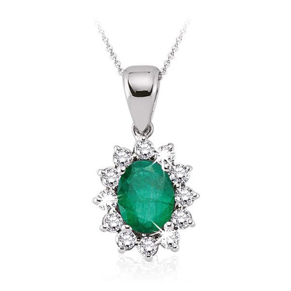 3.70 Karat Zümrüt Pırlanta Set (8 ayar 6.01Gr Altın)