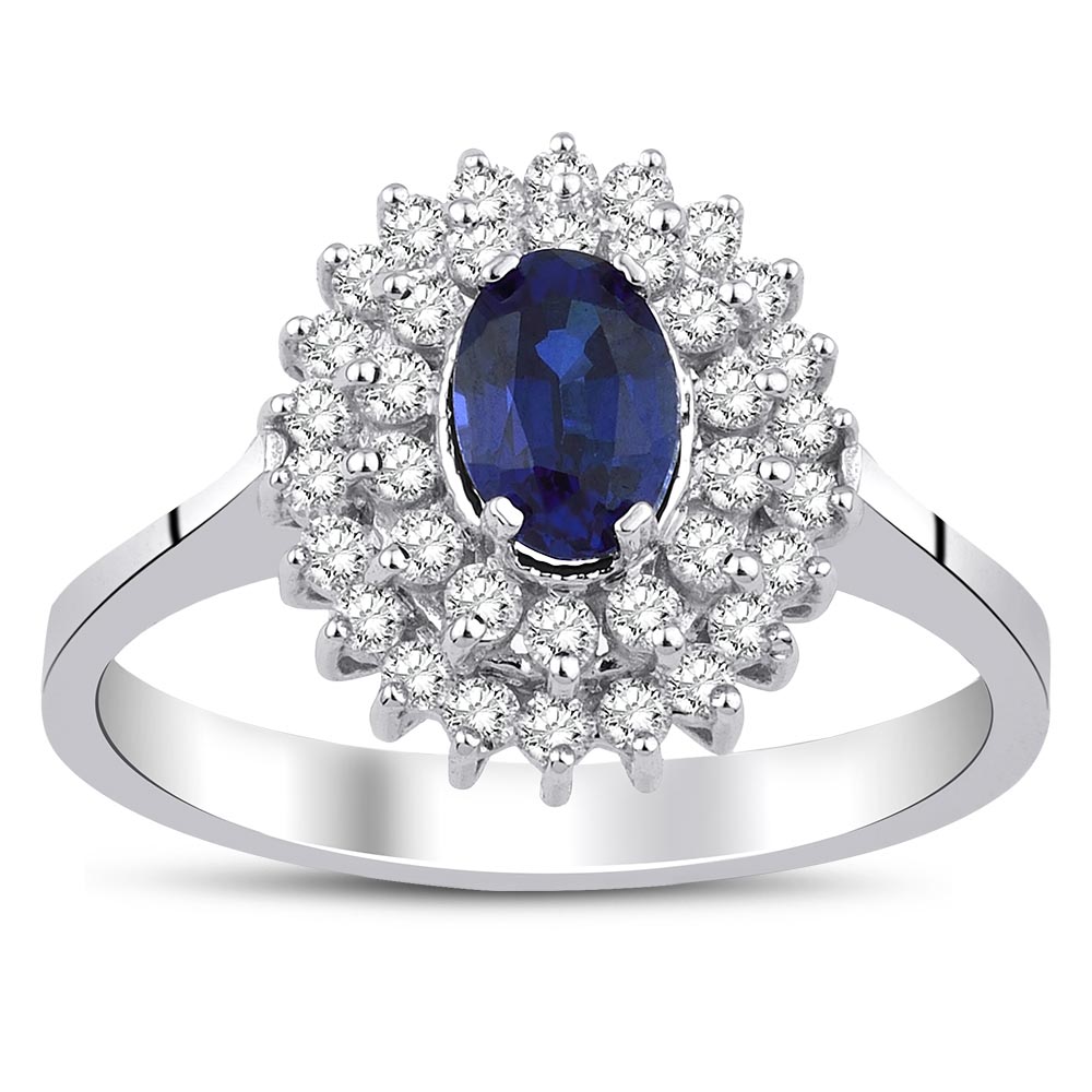 4.94 Karat Safir Pırlanta Set