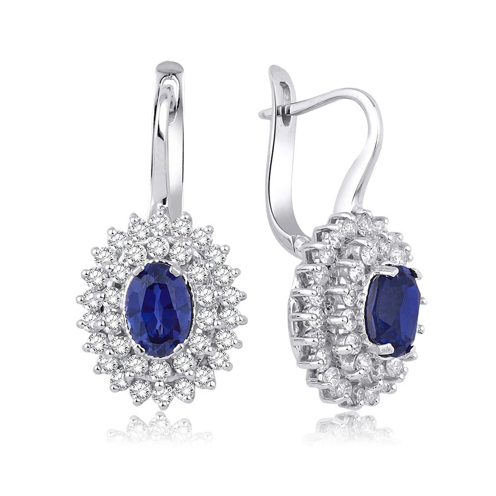 4.94 Karat Safir Pırlanta Set