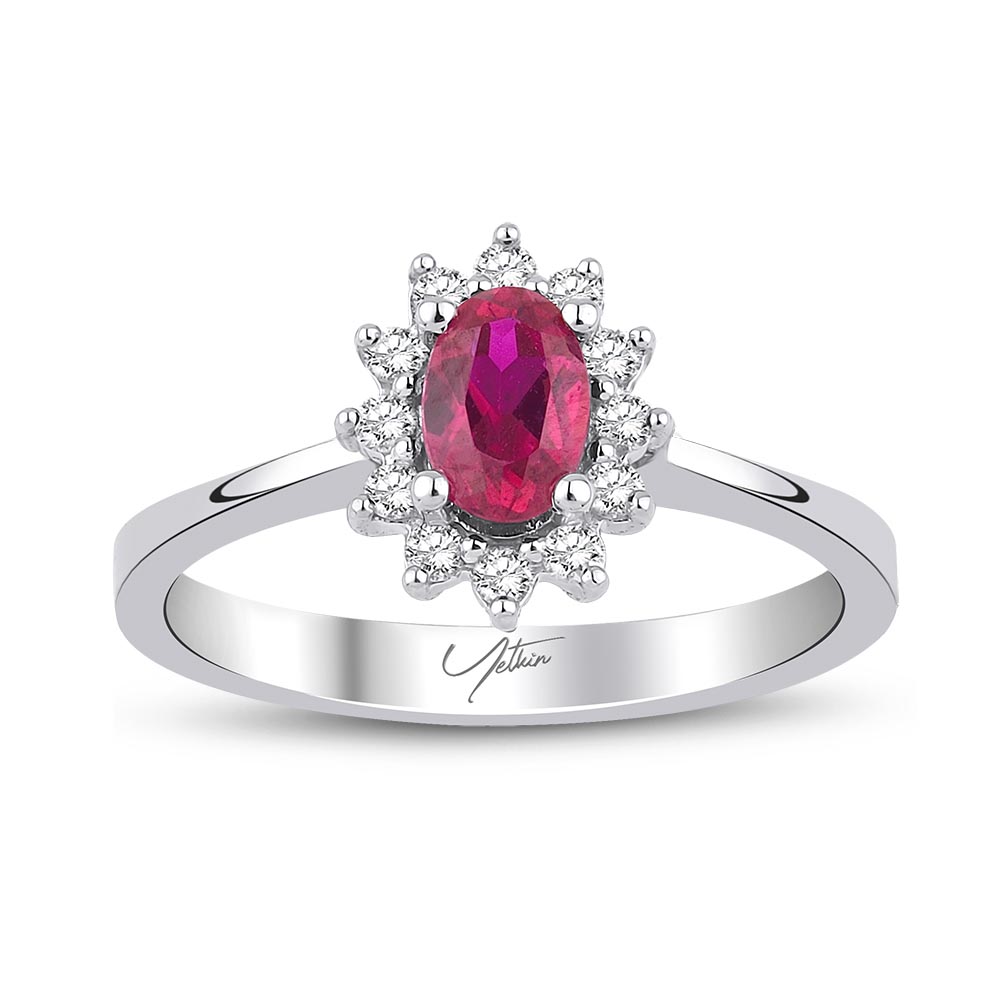 4.00 Karat Yakut Pırlanta Set