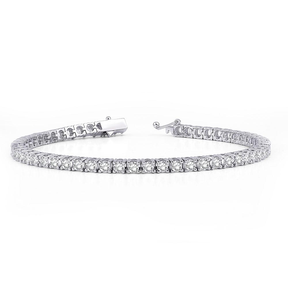 SuYolu Bileklikler 4.70 Karat SuYolu Pırlanta Bileklik (14 ayar 7.4Gr altin)