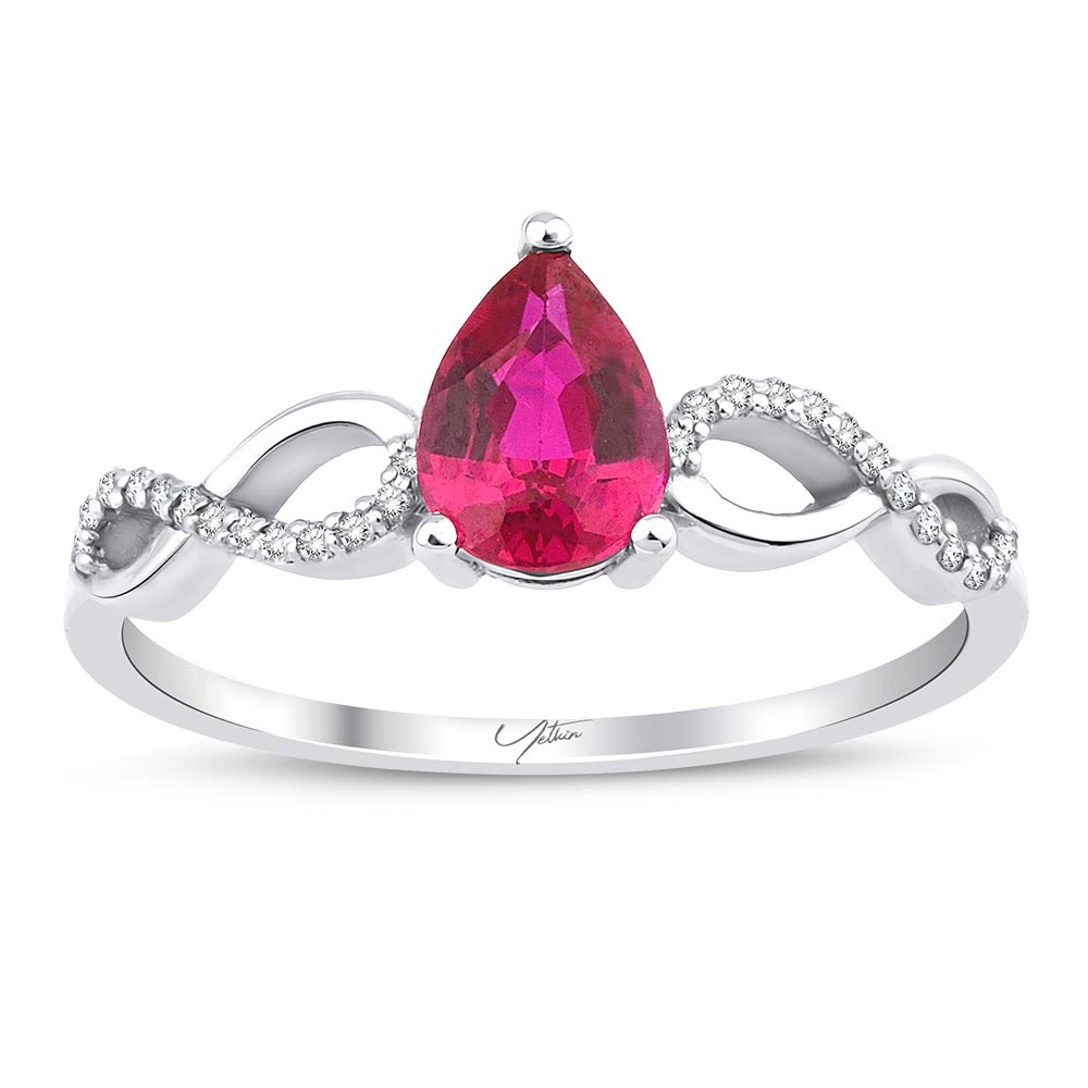 5.13 Karat Yakut Pırlanta Set