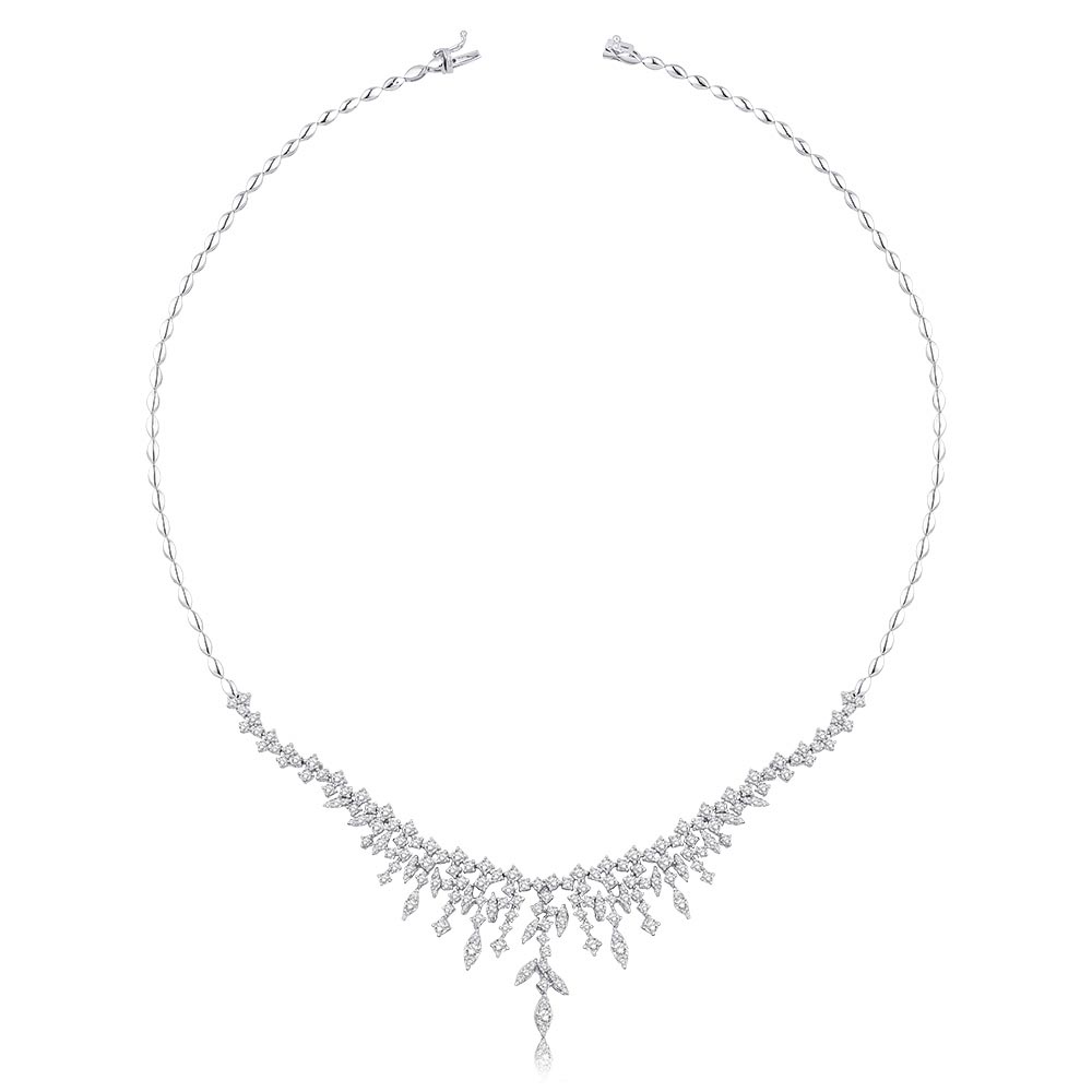 7.60 Karat Pırlanta Gerdanlık Set